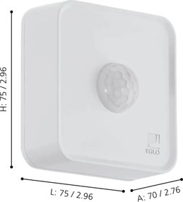 Eglo 99106 - Sensore esterno di movimento e crepuscolare CONNECT-Z IP44