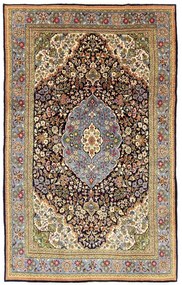 Ghom Tappeto persiano 350 x 220 Blu (Iran) Annodato A Mano
