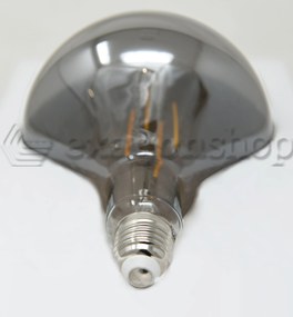 Lampadina design 13,5x19,5 cm E27 4W 220 lumen dimmerabile 2700k A luce calda vetro Smoky Vintage