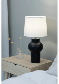 Lampada da tavolo bianco-nera Shape - Markslöjd