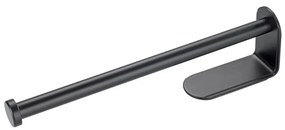 WENKO 53214100 - Portarotolo NIO 27,5x7 cm nero