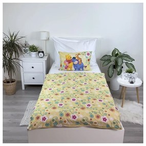 Biancheria da letto per bambini in cotone per culla 100x135 cm Winnie-the-Pooh – Jerry Fabrics