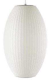 Herman Miller - Nelson Cigar Bubble Lampada a Sospensione M Off-White Herman Miller