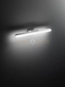 Applique metallo cromo lucido e acrilico bold led 20w 4000k cri?80 ...