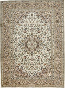 Kashan Tappeto persiano 340 x 250 Beige (Iran) Annodato A Mano