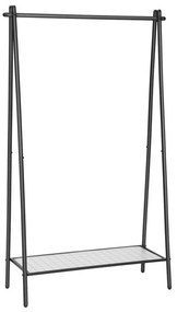 Appendiabiti da terra LINEA nero