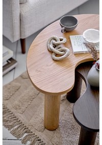 Tavolino in legno di caucciù colore naturale 44x65 cm Luppa - Bloomingville