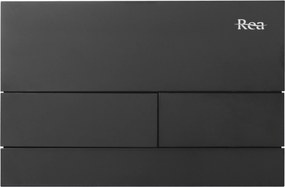 Pulsante per supporto set da incasso WC K011A-Q Rea T Black Matt