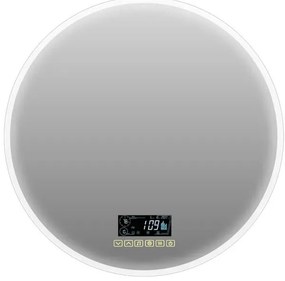 Specchio con illuminazione integrata completo di faretto bagno rettangolare L 70 x H 70 x P 2.5 cm