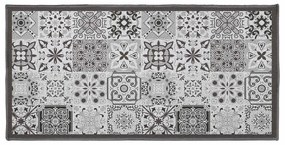 Passatoia grigia lavabile 50x120 cm Persane – douceur d'intérieur