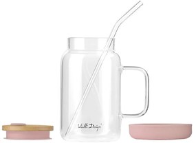 Barattolo con cannuccia 600 ml Fuori – Vialli Design