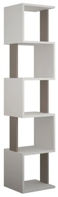 Libreria 35x30x160 cm bianco tortora Piri