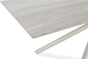 Tavolo da pranzo con piano in ceramica 90x180 cm Talia – Marckeric