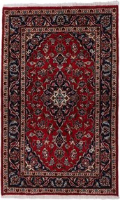 Kashan Tappeto 150x90 (Iran) Annodato A Mano
