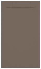Piatto Doccia 80x180 Effetto Pietra Duplach "Zeus" Taupe