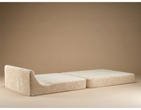 Poltrona per bambini marrone chiaro con rivestimento in velluto a coste Flipster – Wigiwama