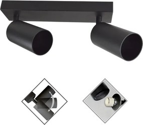 Luce Spot FARGO 2xGU10/30W/230V nero
