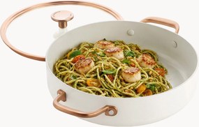 Padella profonda con rivestimento antiaderente e coperchio in alluminio forgiato Advanced