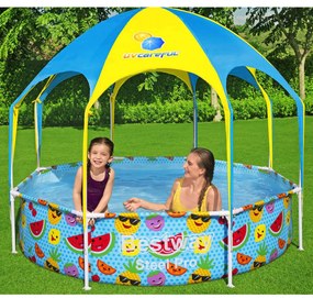 Piscina Fuori Terra Per Bambini Steel Pro Anti Uv 244x51 Cm /
