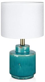 Lampada da tavolo blu e bianca Cous - Markslöjd