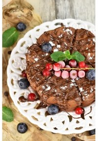 Heinner HWF-1000CR - Piastra per waffle 1000W/230V nera/rosa oro