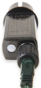 Catena di Natale LED da esterno 100xLED/8 funzioni 13m IP44 bianco giorno