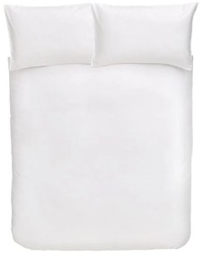 Biancheria da letto Classic in cotone sateen bianco, 135 x 200 cm - Bianca