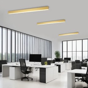 Brilagi - Plafoniera LED dimmerabile SLEEKLINE LED/40W/230V Wi-Fi Tuya oro+telecomando