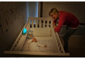 Infantino - Lampada per bambini piccola con proiettore 3xAA blu