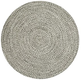 Tappeto rotondo per esterni grigio/beige ø 150 cm - NORTHRUGS