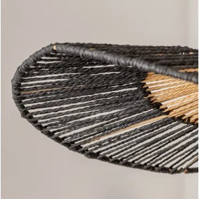 Brilagi - Lampadario LED su cavo CERIA BOHO 1xE27/40W/230V Ø 80 cm nero/marrone