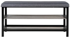 Scarpiera con seduta grigia Padova – House Nordic