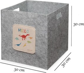 Organizzatore di giocattoli per bambini in tessuto - Mioli Decor