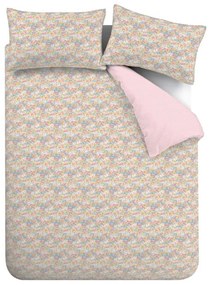 Biancheria da letto rosa per letto singolo 135x200 cm Darcy Floral – Catherine Lansfield