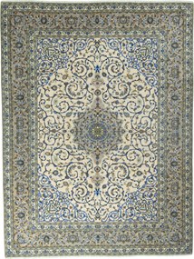 Kashan Tappeto 300x400 Beige (Iran) Annodato A Mano