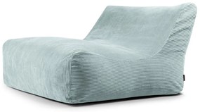 Puof a sacco color menta con rivestimento in velluto a coste Sofa Lounge – SLOWDOWN