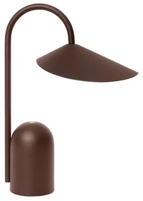Arum Portable Lampada da Tavolo IP44 Scuro Chocolate - Ferm Living