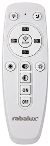 Rabalux 72349 - Lampadario dimmerabile a sospensione con cavo BELIZA LED/90W/230V 3000-6500K + telecomando