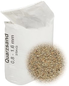 Sabbia Filtrante 25 Kg 0,8-1,6 Mm /