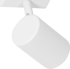 Faretto Smart Bianco Regolabile Quadrato Incl. Wifi GU10 50mm - Jeana
