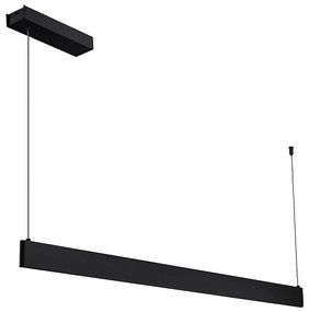 Lampadario LED su cavo LINEA LED/36W/230V 3000/4000/5700K IRC 90 nero