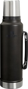 Borraccia termica nera in acciaio inox 1,4 l Legendary Classic Bottle Black 2.0 – Stanley