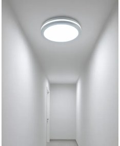 Plafoniera LED con sensore di movimento LED/20W/230V 3000/4000/6500K IP54 bianca
