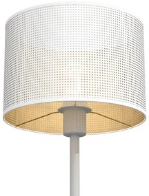 Lampada da tavolo LOFT SHADE 1xE27/60W/230V diametro 25 cm bianco/oro