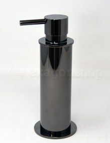 Dispenser sapone liquido da appoggio grafite lucido Plus W4980 Colombo Design