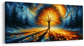 Quadro su tela – Albero della vita nella luce magica