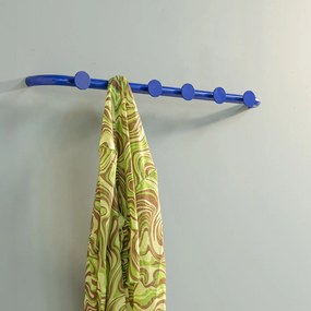 Attaccapanni da parete blu in metallo 75 cm Retro – Spinder Design
