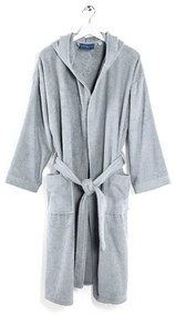 Accappatoio Unisex Varie Misure Caleffi Colors  Colore Grigio Perla, Taglia pigiami S