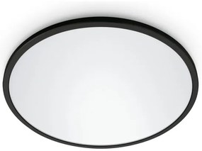 WiZ - Plafoniera LED dimmerabile SUPERSLIM LED/22W/230V Wi-Fi nero
