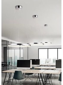 Lampadario LED a sospensione con filo LUNE LED/25W/230V